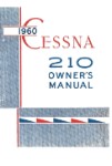 Cessna 210 1960 Owner's Manual (part# P190A-13)