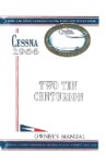 Cessna 210F 1966 Owner's Manual (part# D363-13)