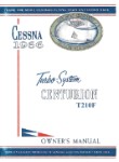 Cessna Turbo 210F Centurion 1966 Owner's Manual (part# D364-13)