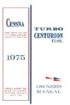 Cessna Turbo 210L Centurion 1975 Owner's Manual (part# D1049-13)