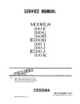 Cessna 310F, G, H, I, J, K 1961-66 Maintenance Manual (part# D455-13)