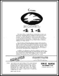 Cessna 414 Maintenance Manual (part# D778-13)