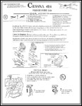 Cessna 414 Passenger Briefing Cards (part# CE414PBC-C)