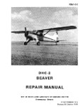 DeHavilland DHC-2 Beaver 1958 Structural Repair (part# PSM 1-2-3)