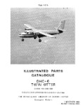 DeHavilland DHC-6 Twin Otter 1968 Illustrated Parts Catalog (part# PSM 1-6-4)