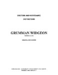 Grumman G-44A Widgeon Erection & Maintenance Instructions (part# GRG44A-M-C)