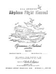 Grumman G-73 Mallard Amphibian 1947 Flight Manual (part# GRG73-47-F-C)
