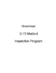 Grumman G-73 Mallard 100 Hour Inspection (part# GRG73-81-INSP-C)