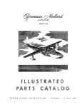 Grumman G-73 Mallard Amphibian Parts Catalog (part# GRG73-P-C)