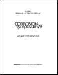 US Government Corrosion Symposium 1979 Airline Presentations (part# USCORROSIONSYMPOSIUM)