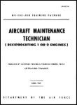 US Government A/C Maintenance Technician On/The/Job Training Package (part# JA43171A)