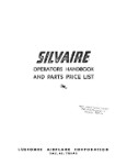 Larsen Luscombe Corp. Silvaire 8, A, B, C & D Operator's Handbook, Parts Price List & Maintenance (part# LA8,SER-O-C)