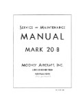 Mooney MARK M20B 1961 Maintenance & Service Manual (part# MOM20B61M)