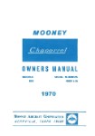 Mooney M20E Chaparral Owner's Manual 1970 (part# MOM20E-70-O-C)