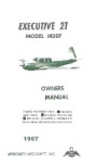 Mooney M20F Executive 21 1967 Owner's Manual (part# MOM20F-67-O-C)