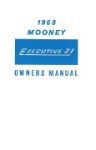 Mooney M20F Executive 21 1968 Owner's Manual (part# 68-20F-OM-B)