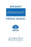 Mooney M20F Executive 21 1970 Owner's Manual (part# 70-20F-OM-B)