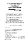 Mooney M20J 1985-88 Pilot's Operating Handbook (part# 1231)