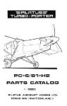 Pilatus PC-6-B1-H2 Series Parts Catalog (part# PLPC6B1H2-P-C)