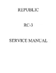 Republic Aviation RC-3 Seabee Maintenance Manual (part# RPRC3-M-C)