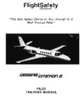 Cessna Citation II 550, 551 1982 Pilot Training Manual (part# CE550,551-TR-C)