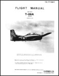 North American Aviation T-28A Flight Manual (part# T.O. 1T-28A-1)
