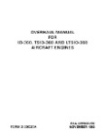 Continental IO, TSIO, LTSIO-360 Series 1983 Overhaul Manual (part# X-30030A)