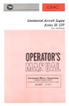 Continental IO-520 Series 1966 Operator's Manual (part# IO-52-2)