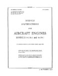 Continental O-170-3 Aircraft Engine Service Instructions (part# 02-40BA-2)