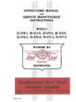 Continental IO-470-C thru K Red Seal Operations & Service Maintenance (part# C-K-081)
