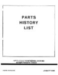 Continental PE150-2, PE150-6 1975 Engine Illustrated Parts Catalog (part# 38G2-20-4)