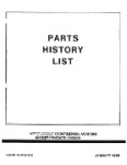 Continental PE150-2, PE150-6 1975 Engine Illustrated Parts Catalog (part# 38G2-20-4)