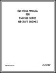 Continental TSIO-520 Series 1982 Overhaul Manual (part# X30042A)