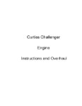 Curtiss-Wright Challenger Engine Instructions (part# CWCHALLENG-IN-C)