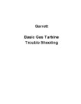 Garrett Basic Gas Turbine Trouble Shooting Trouble Shooting (part# TDM-65)