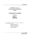 General Electric Company T58-GE-5, -10, -100 Turboshaft Maintenance Instructions Depot (part# 2J-T58-16-2)
