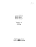 General Electric Company YT64-GE-2, -4, -6, -8 1959 Installation Manual (part# SEI-123)