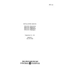 General Electric Company YT64-GE-2, -4, -6, -8 1959 Installation Manual (part# SEI-123)