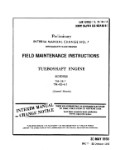 General Electric Company T64GE-7, -413 1968 Field Maintenance Instructions (part# 2J-T64-16)