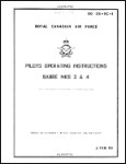 Sabre 2, 4 Flight Manual (part# EO 05-5C-1)