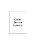 Kinner Service Bulletins Kinner Engine Service Letters & Bulletins (part# KNALLMODEL-SLBC)