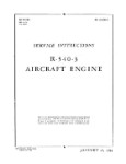 Kinner R-540-3 Engine 1944 Maintenance Manual (part# 02-60BB-2)