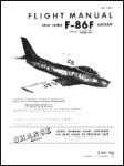 North American F-86F Flight Manual (part# 1F-86F-1)