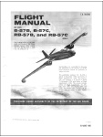 B-57B, B-57C, RB-57B, RB-57C Flight Manual (part# 1B-57B-1)