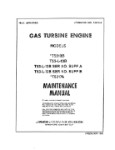 Lycoming T5313B, T53-L-13B, T5317A 1985 Maintenance Manual (part# T5313-2)