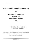 Menasco Manufacturing Company C4 Menasco Pirate Engine  Handbook (part# MFC4-HB-C)