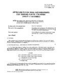 Pratt & Whitney Aircraft Approved Piston Ring Arrangements Piston Ring Arrangements (part# 2R-R1-506)