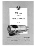 Pratt & Whitney Aircraft JT12 (J60) Engines 1959 Maintenance Manual (part# PWJT12(J60)-M-C)