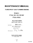 Pratt & Whitney Aircraft PT6A-38, -40, -41, -42, -41AG Maintenance Manual (part# 3021442)