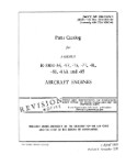 Pratt & Whitney Aircraft R-2800-34 thru 85 1955 Parts Catalog (part# 02A-10GC-4)
